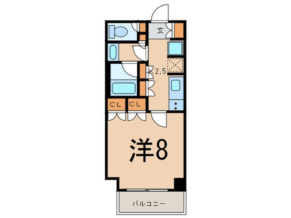 メルクマール京王笹塚レジデンスの物件間取画像